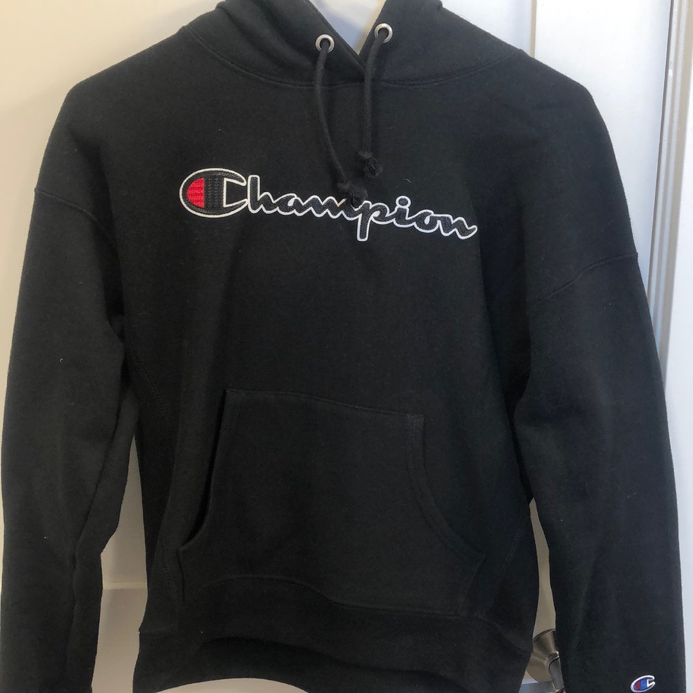 Cropped Champion hoodie